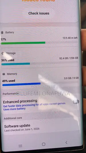 Samsung Galaxy Note 10 5G 256 GB Gray