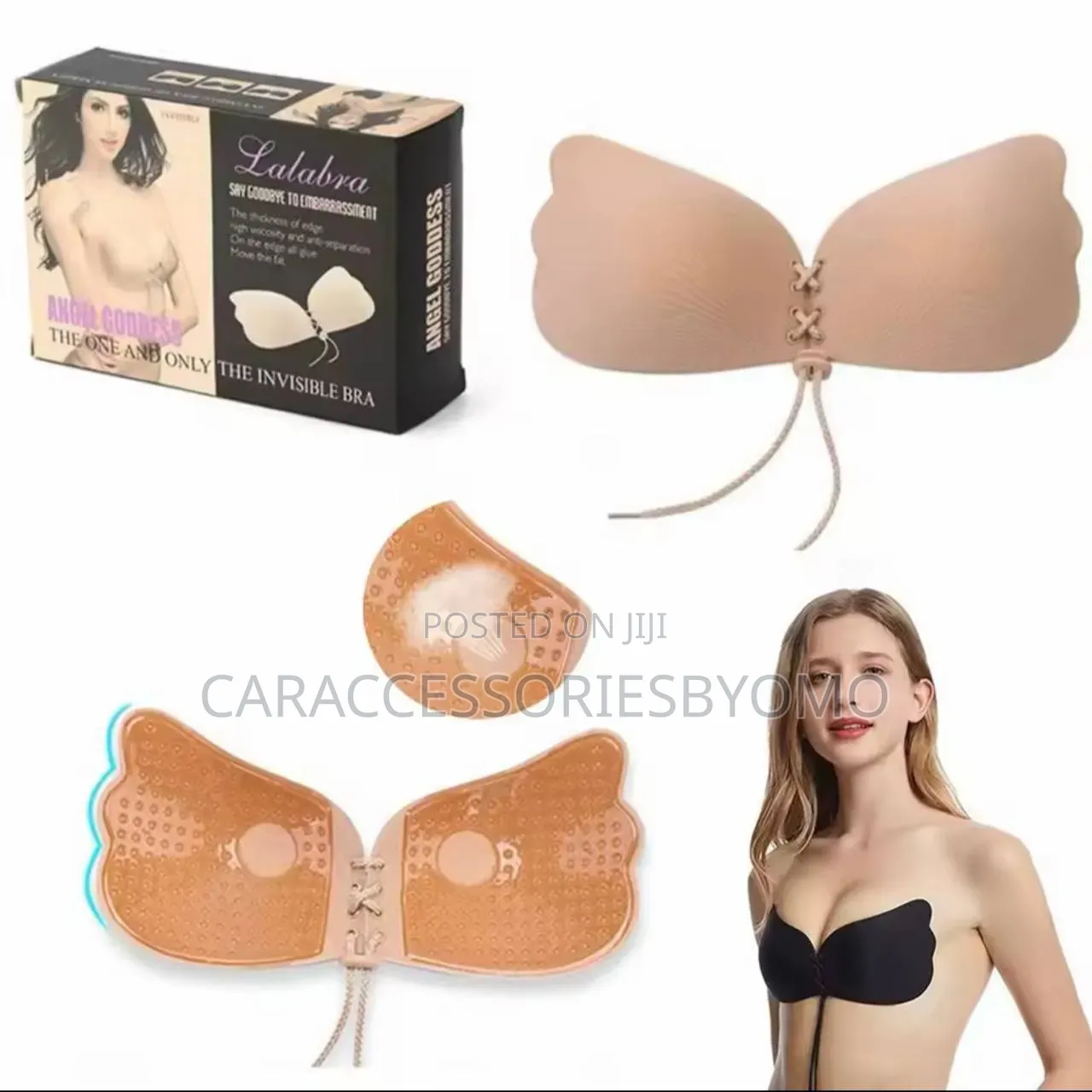 Strapless Invisible Push Up Bra