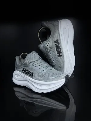 Hoka Bondi 9 Running Shoe Triple Black Grey
