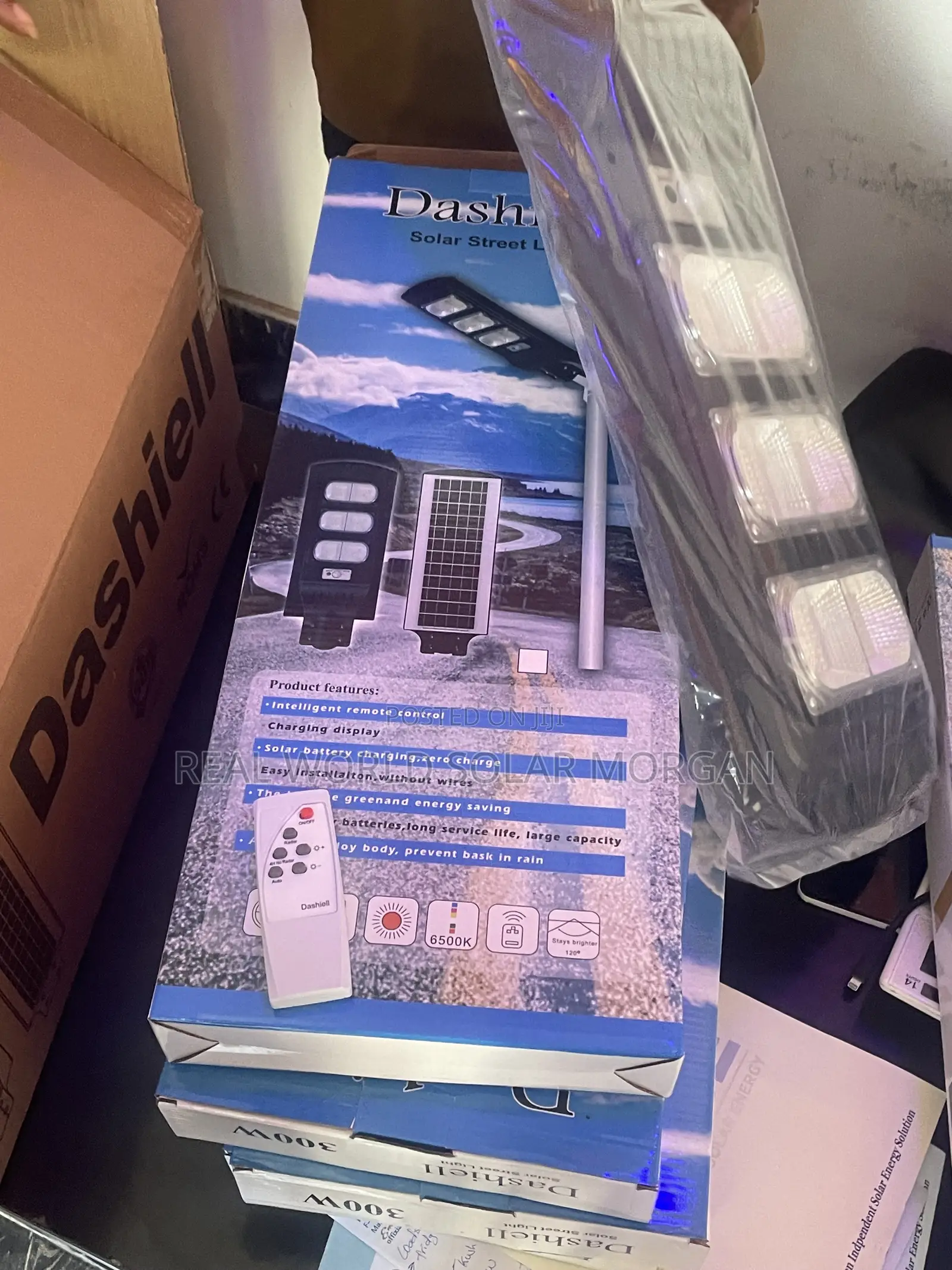 Dashiel Solar Street Light (300w)