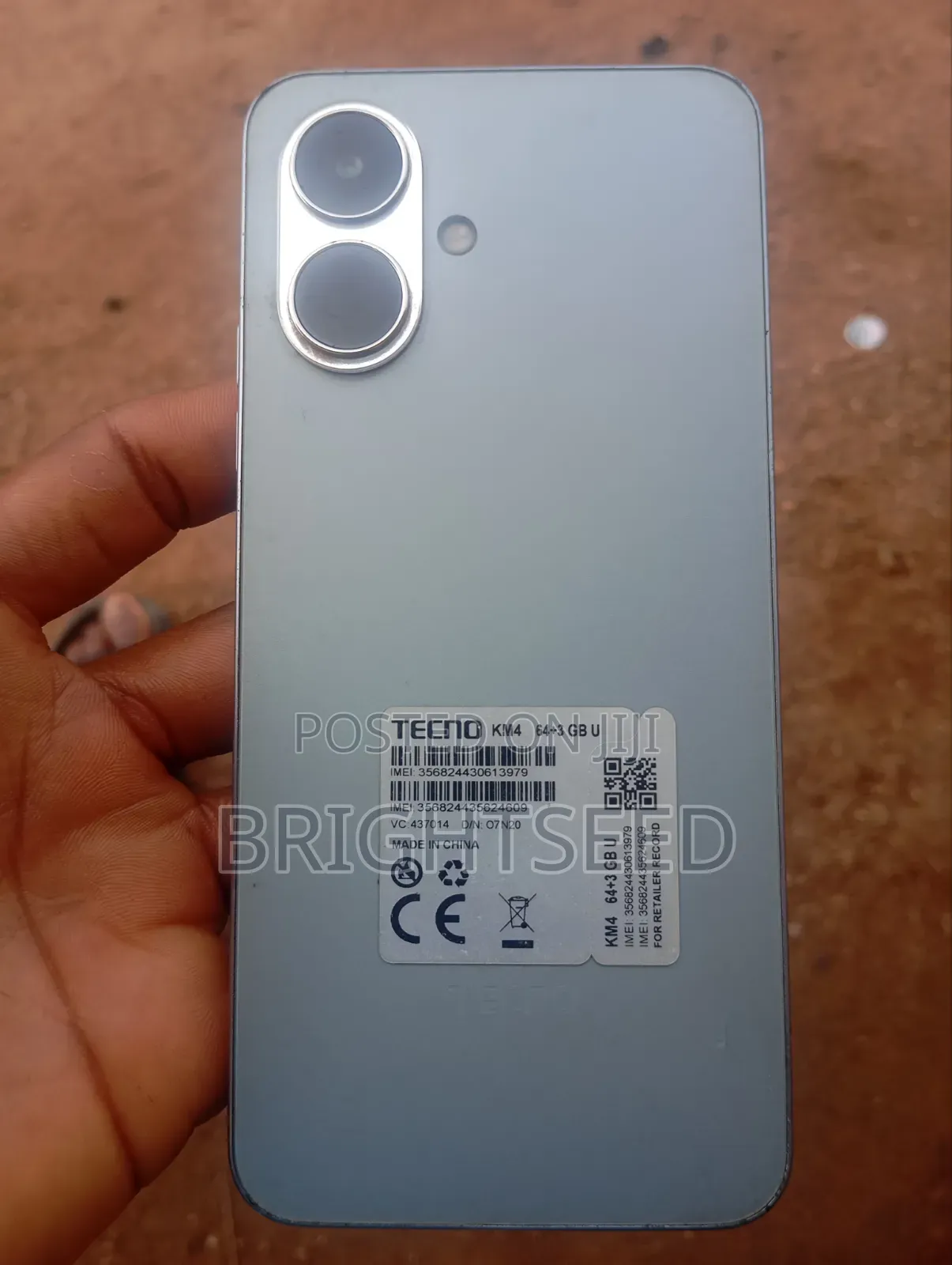 Tecno Pop 10 64 GB Gray