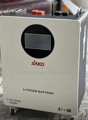 10kwh Sako Lithium Battery (Li-Sun) Best Importer and Distributor
