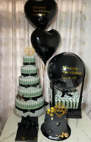 Money Cake ,Money Tower ,Birthday Package for Him /Her