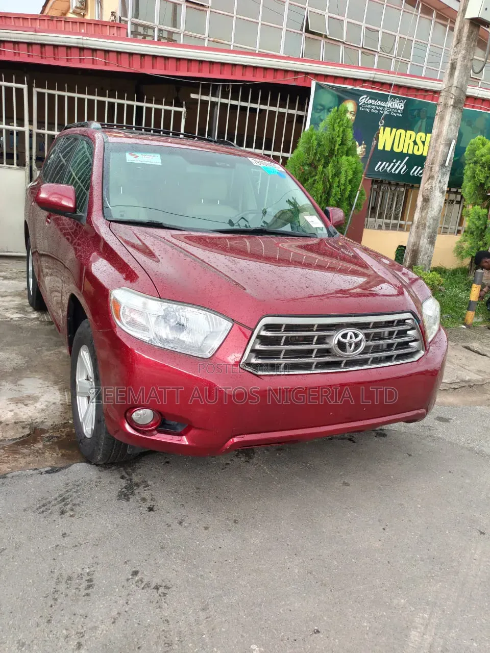 Toyota Highlander 2010 Red