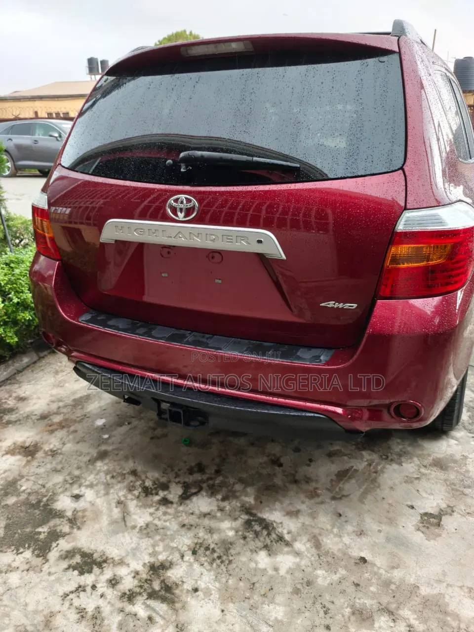 Toyota Highlander 2010 Red