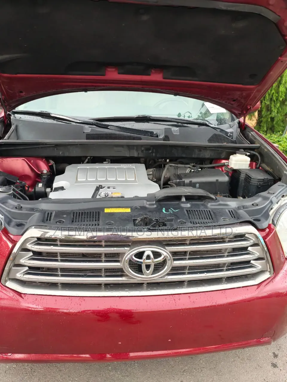 Toyota Highlander 2010 Red
