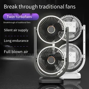 Multifunctional Desktop Dual-Head Fan (Fs-29)