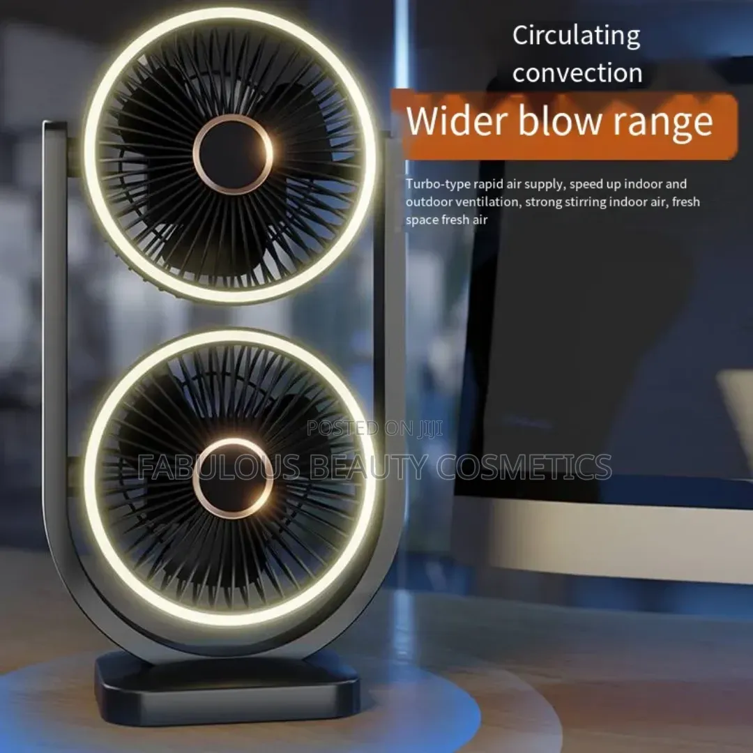 Multifunctional Desktop Dual-Head Fan (Fs-29)