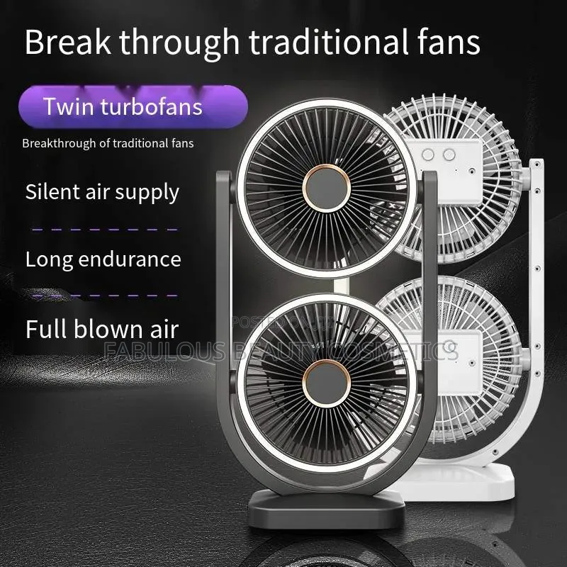 Multifunctional Desktop Dual-Head Fan (Fs-29)