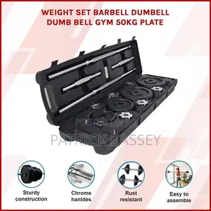 Chrome Adjustable Dumbell
