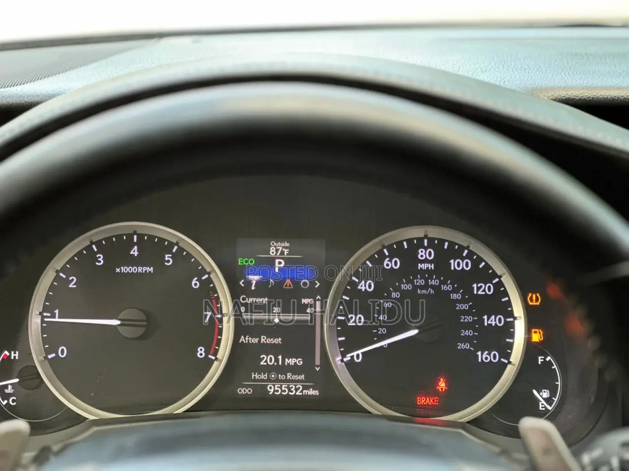 Lexus IS 2015 Blue