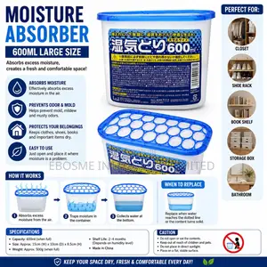 Moisture Absorber/Mold Prevention 600ml