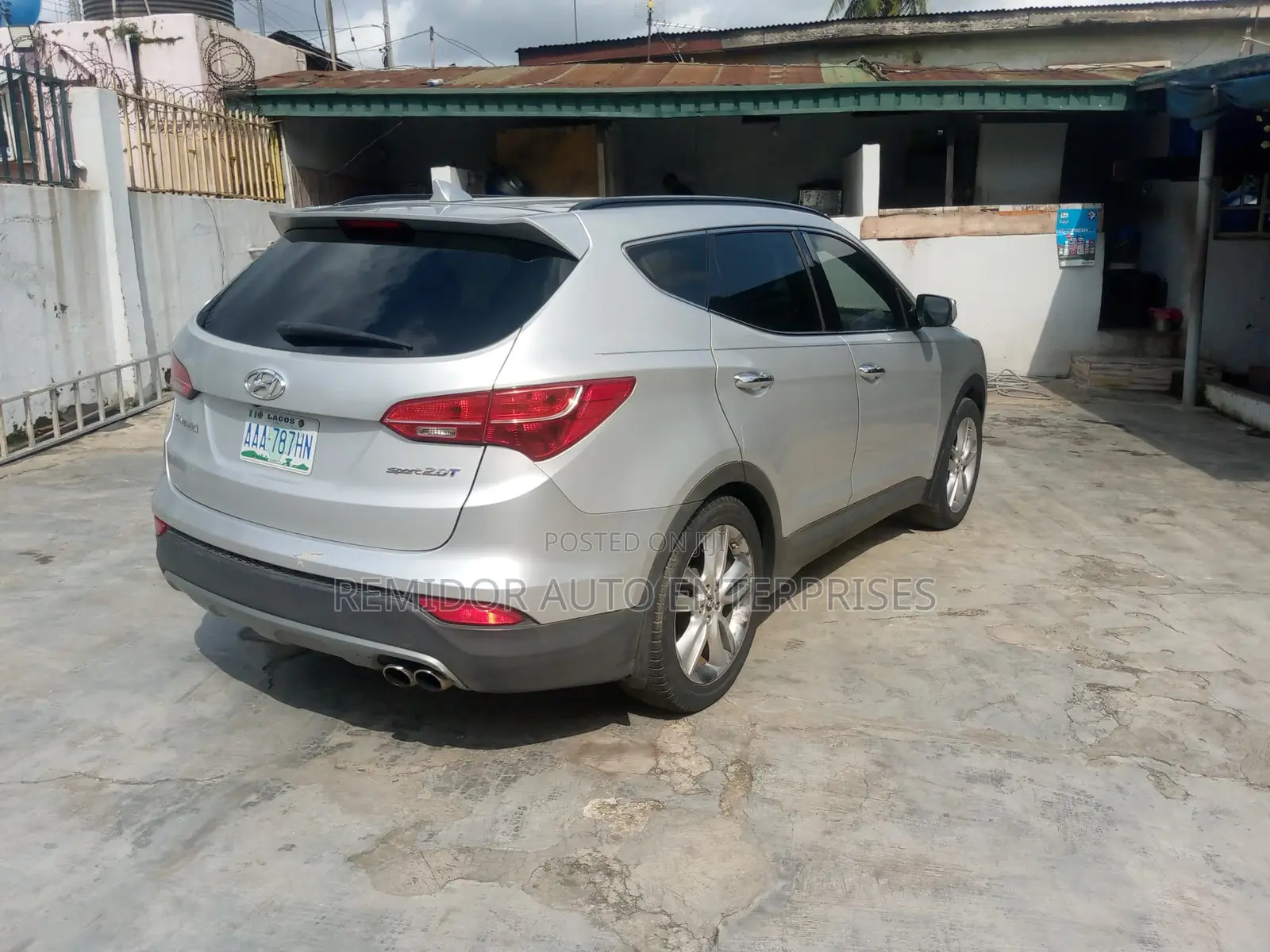 Hyundai Santa Fe 2014 Silver