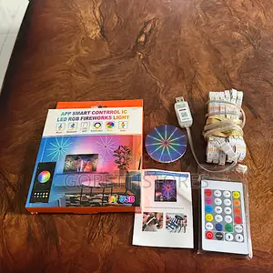 App Smart Control Ic Led RGB Fireworks Light