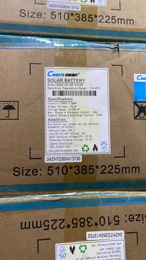 2.5kwh 24v Lithium Battery C Worth