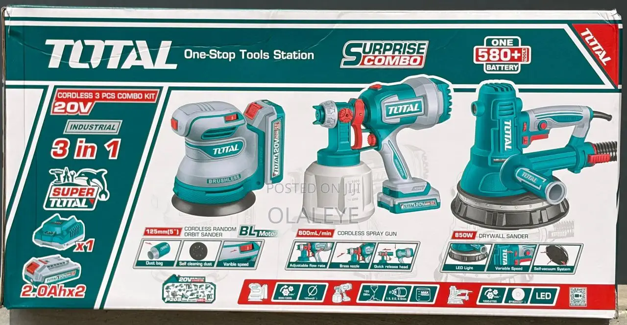 20v Total Cordless 3in1 Combo