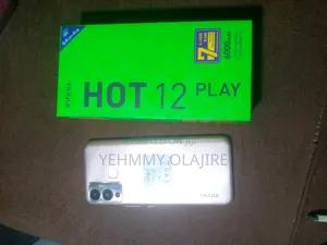 Infinix Hot 12 play 64 GB Silver