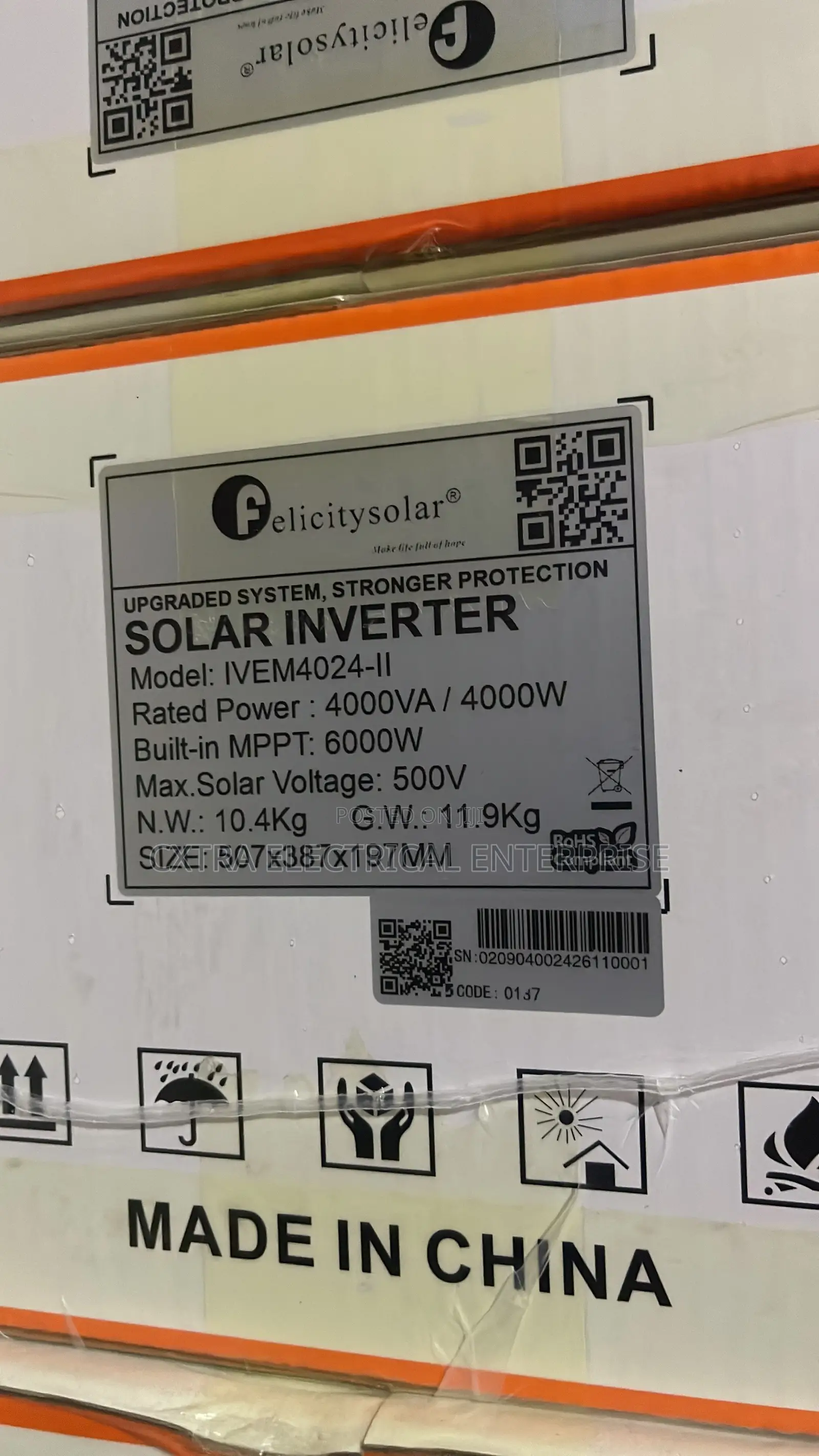 Felicity 4kva 24v Hybrid Inverter