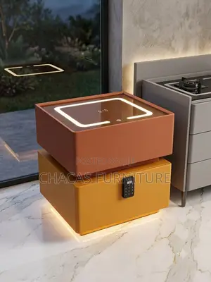 Luxury Smart Nightstand Safe