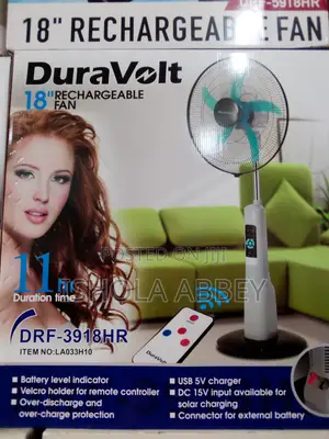 Duravolt Rechargeable Fan for Sale
