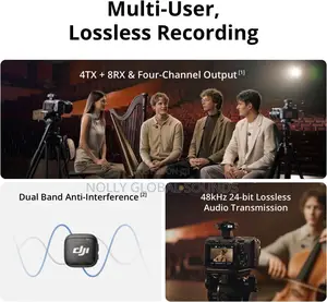 Dji Mic 3 Wireless Microphone for iPhone/Camera/Android