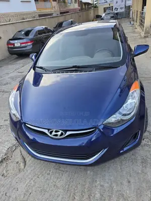 Hyundai Elantra Limited 2012 Blue