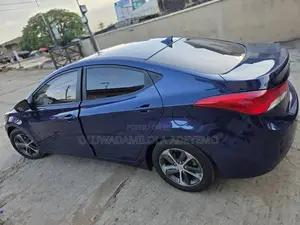 Hyundai Elantra Limited 2012 Blue
