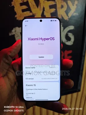 Xiaomi 15 256 GB Black