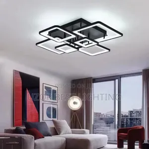 Square Branches Ceiling Flush Light