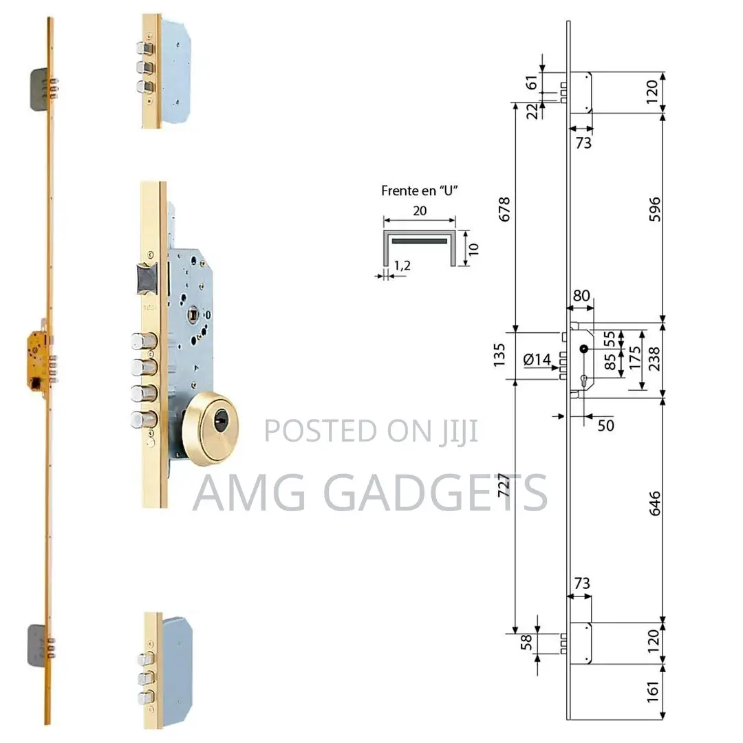 Multipoint Giant Mortice ( Tesa Assa Abloy Multipoint Mortice )