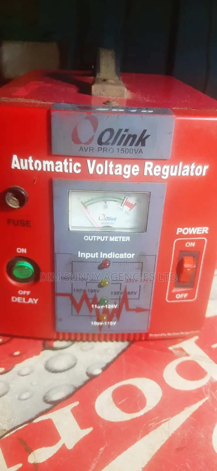 1500 Watts Voltage Stabiliser