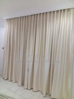 Cream Plain Curtain