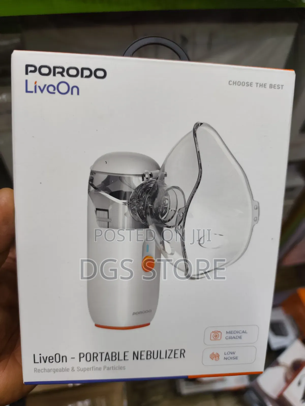 Porodo Liveon Portable Rechargeable Nebulizer