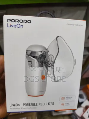 Porodo Liveon Portable Rechargeable Nebulizer