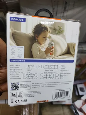 Porodo Liveon Portable Rechargeable Nebulizer