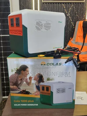 New Cola 1000 Plus Lithium Battery Solar Generator With 500w Output