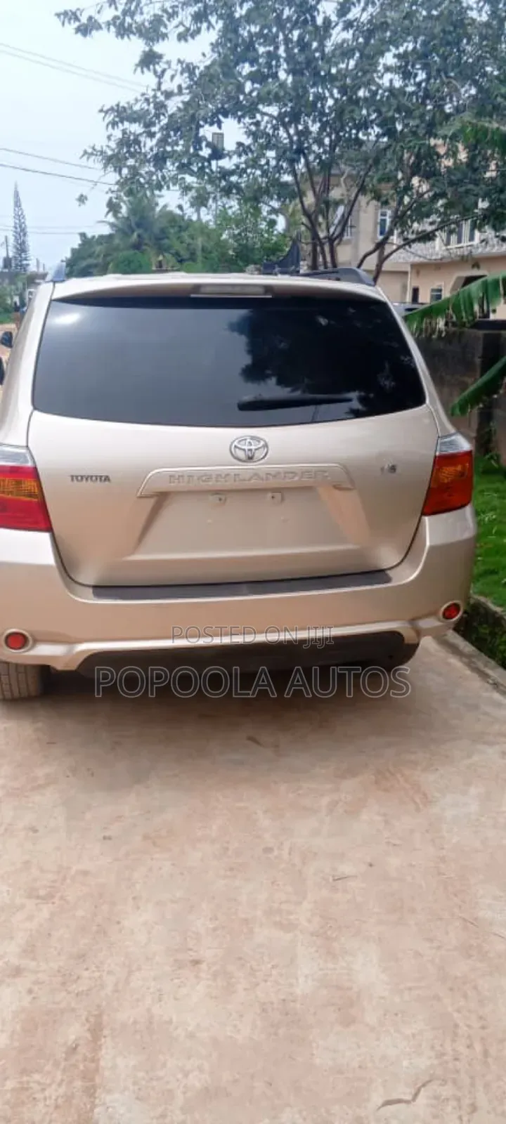 Toyota Highlander 2009 Gold