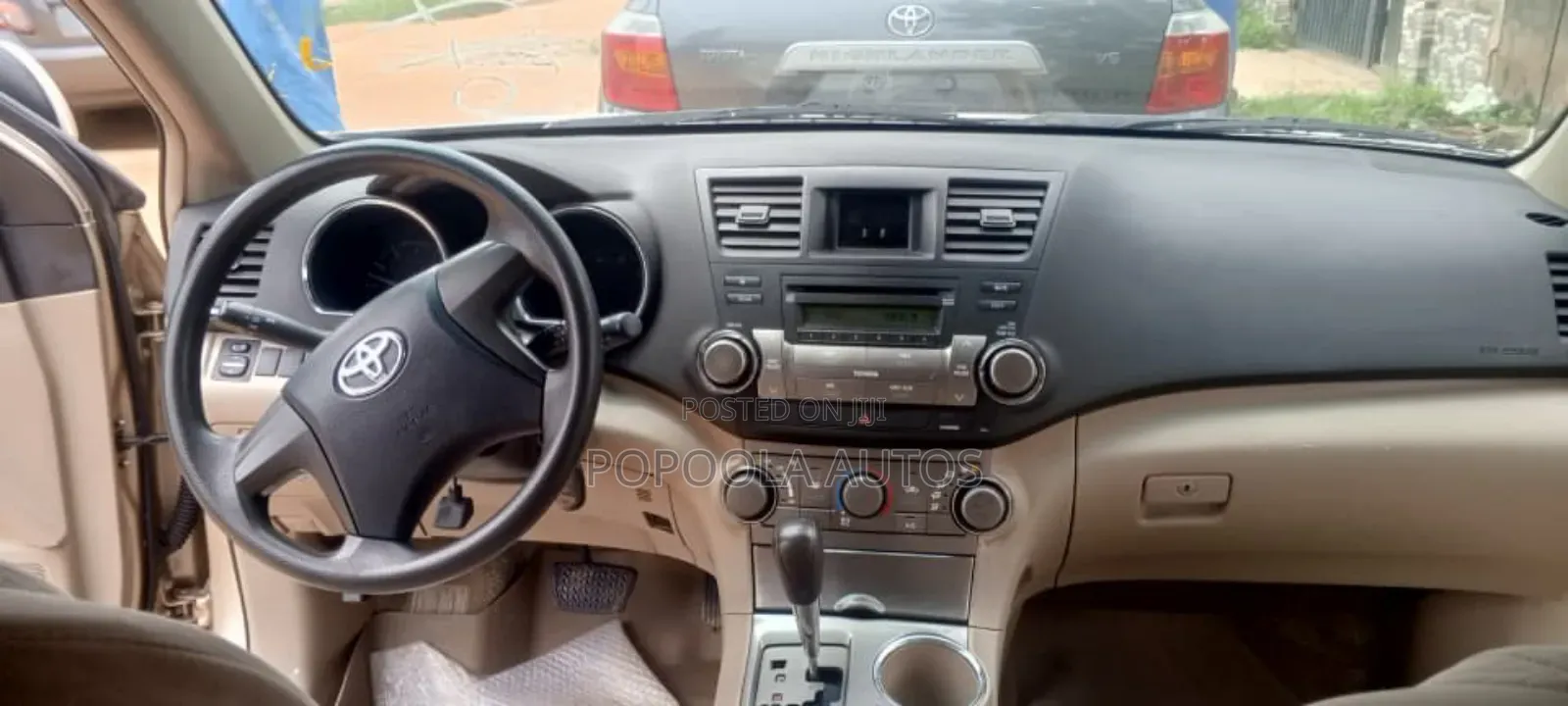 Toyota Highlander 2009 Gold