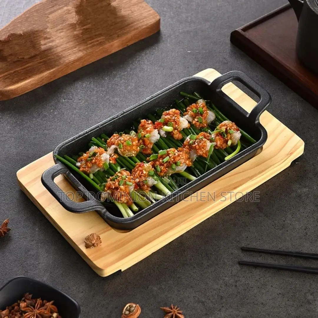 Chinese Rectangular Design Hot Plate
