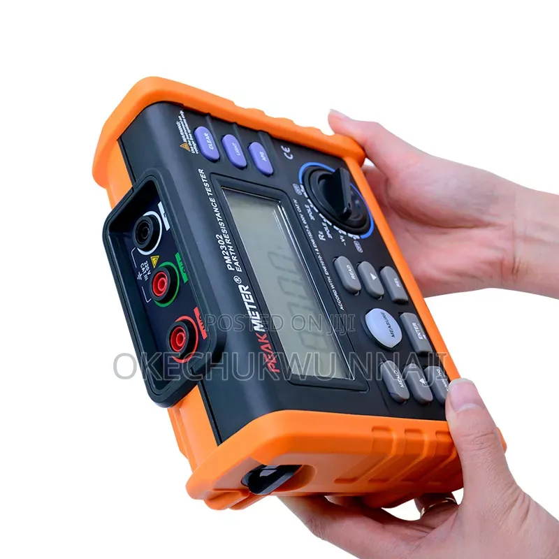 Peak Meter Pm2302 Digital Earth Resistance Tester