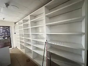 HDF Multipurpose Shelve With Middle Table