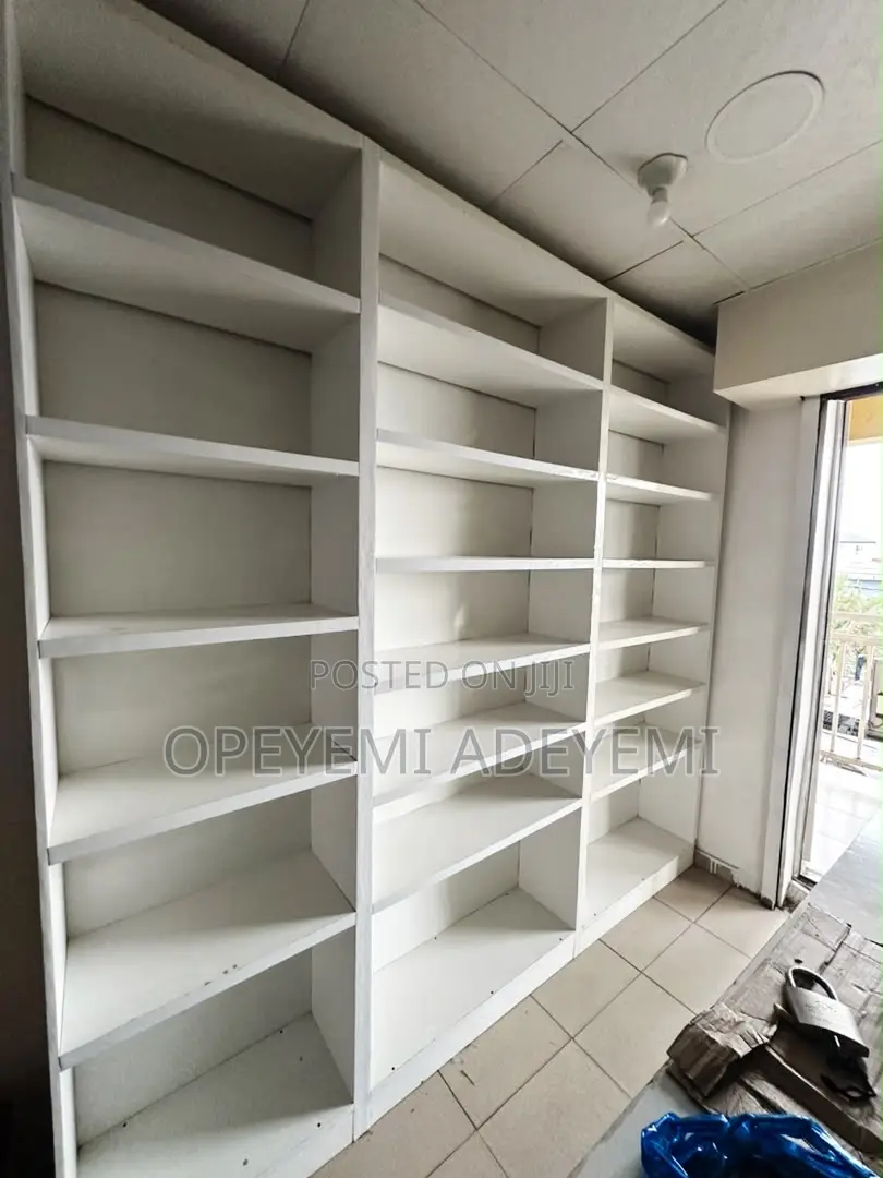 HDF Multipurpose Shelve With Middle Table