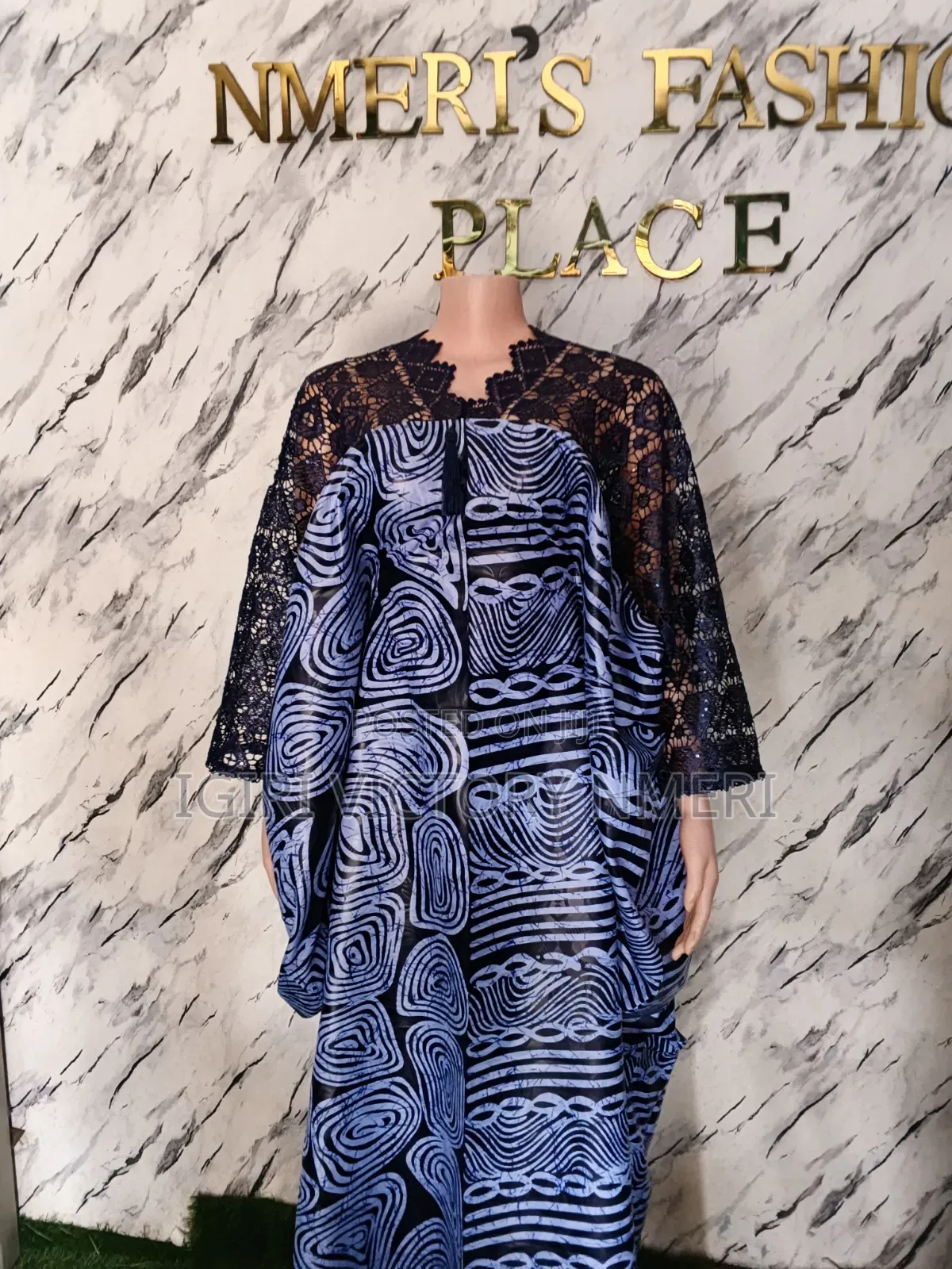 Cowl Bubu With Inner Belt