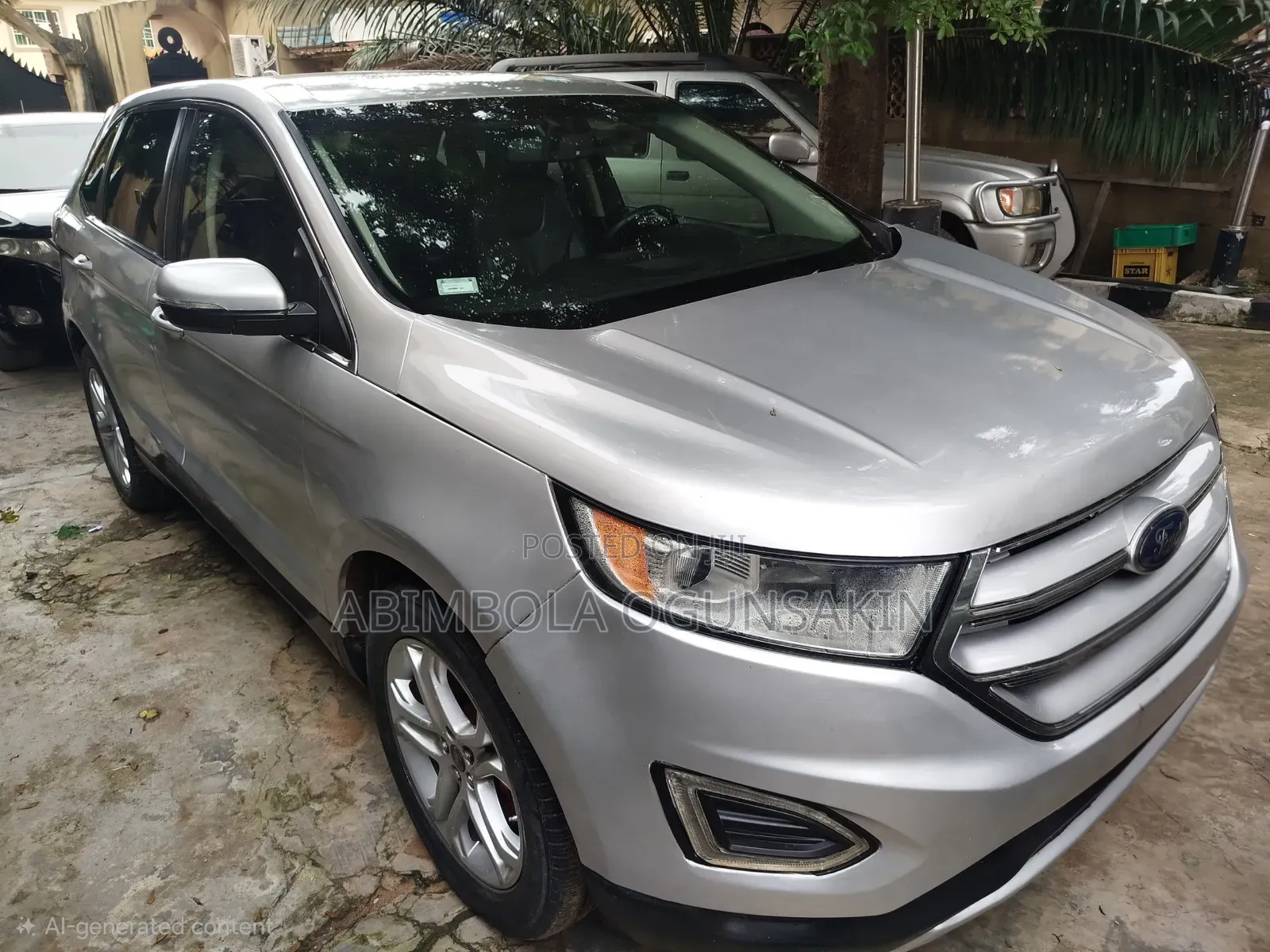 Ford Edge 2016 Silver