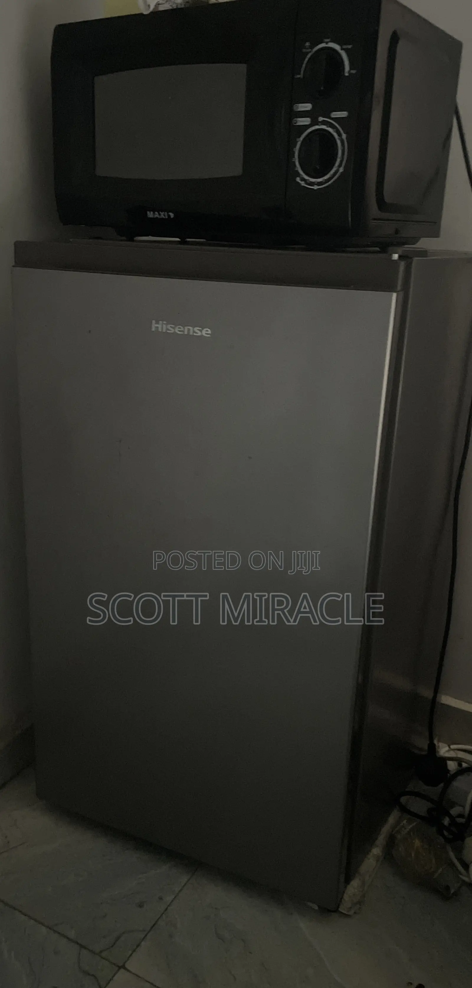 Fridge and Microwave