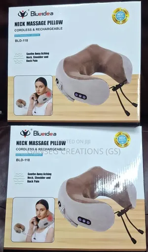 Blueidea Cordless Rechargeable Neck Massage Pillow (Model BLD-118)