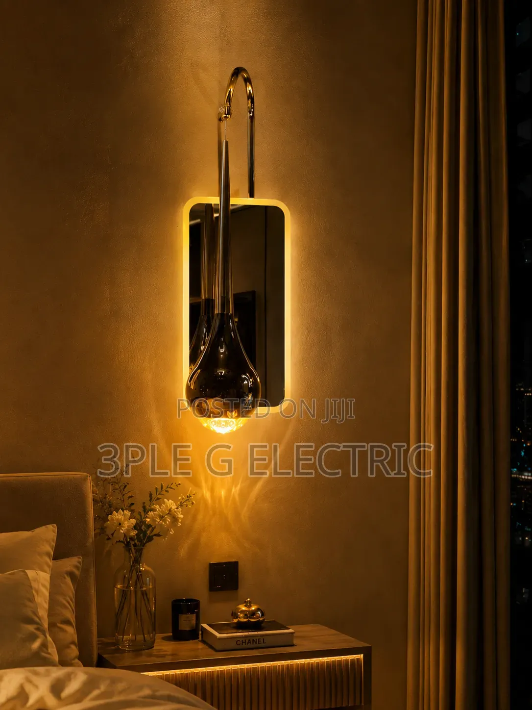 Topbest Indoor Bedside Wall Light