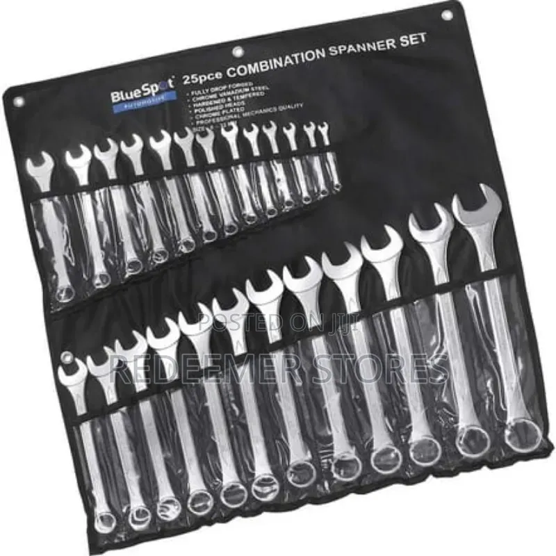 Metric Flat Combination Wrench Set - 26 PCS