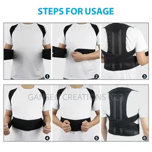 Adjustable Back Posture Corrector Spine Support Belt (Model Ny-48)