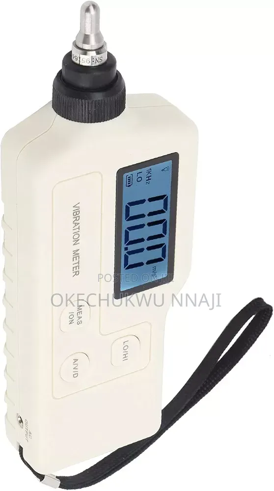 Digital Vibration Meter Tester + Mechanical Bearing Fault Detector